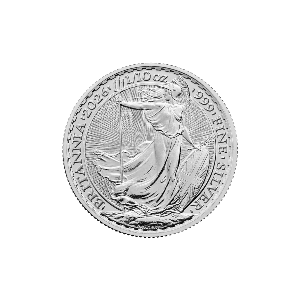 1/10th Silver Britannia Coin