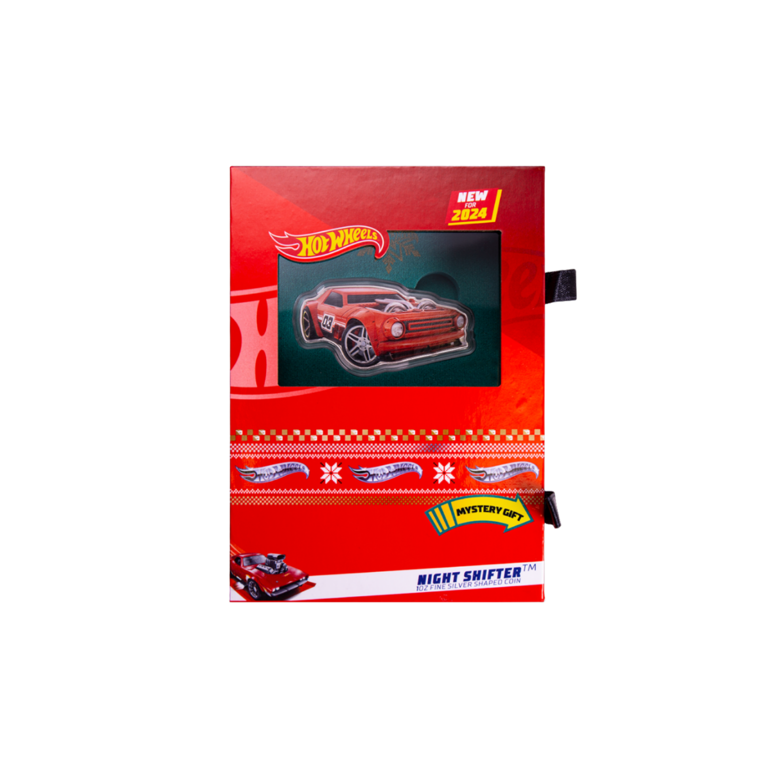 Hot Wheels™ Holiday Mystery Box - Night Shifter 1oz silver coin