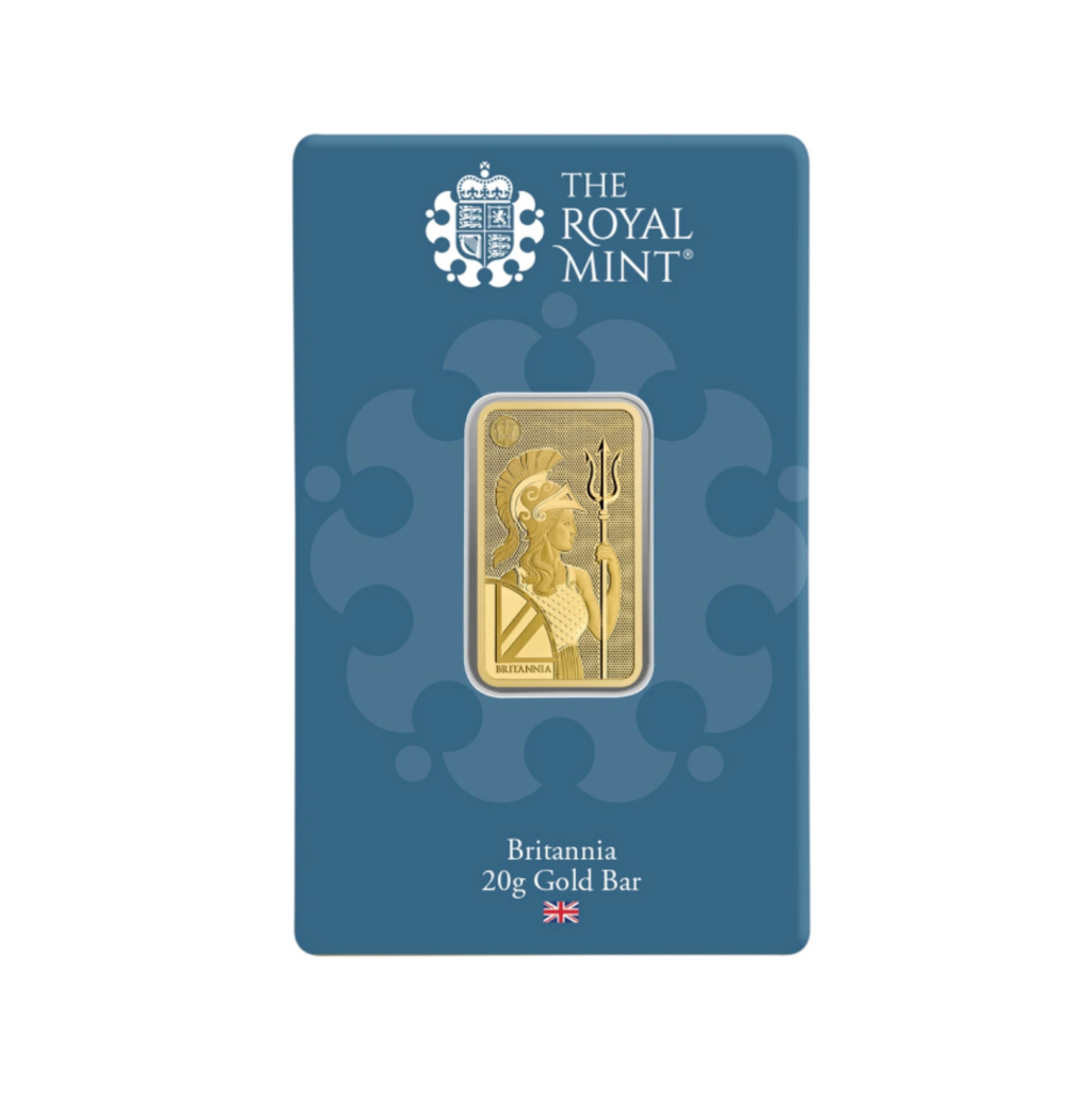 20g Gold Britannia Minted Bar (Brand New)