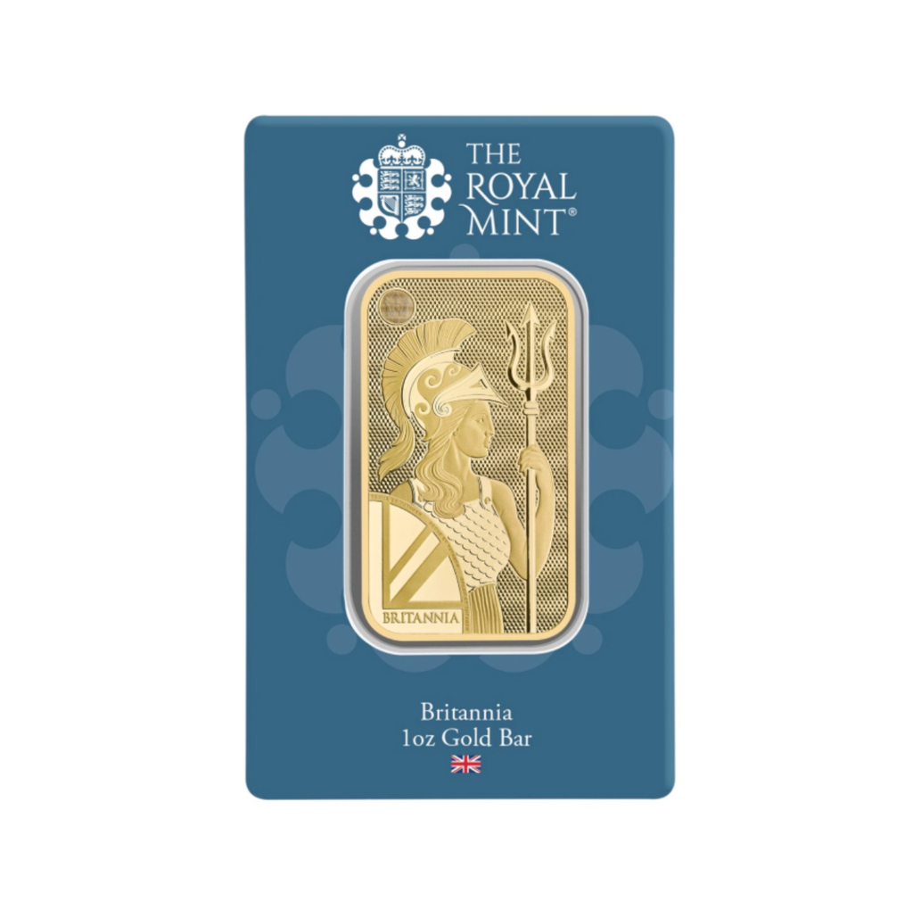 1oz Gold Britannia Minted Bar (Brand New)