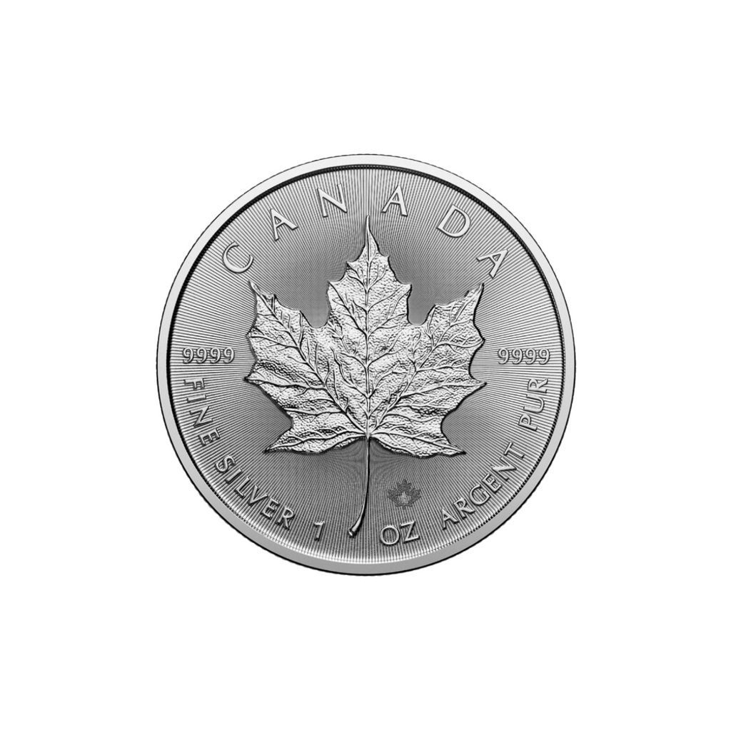 Canadian Silver Maple Leaf Coin 1oz