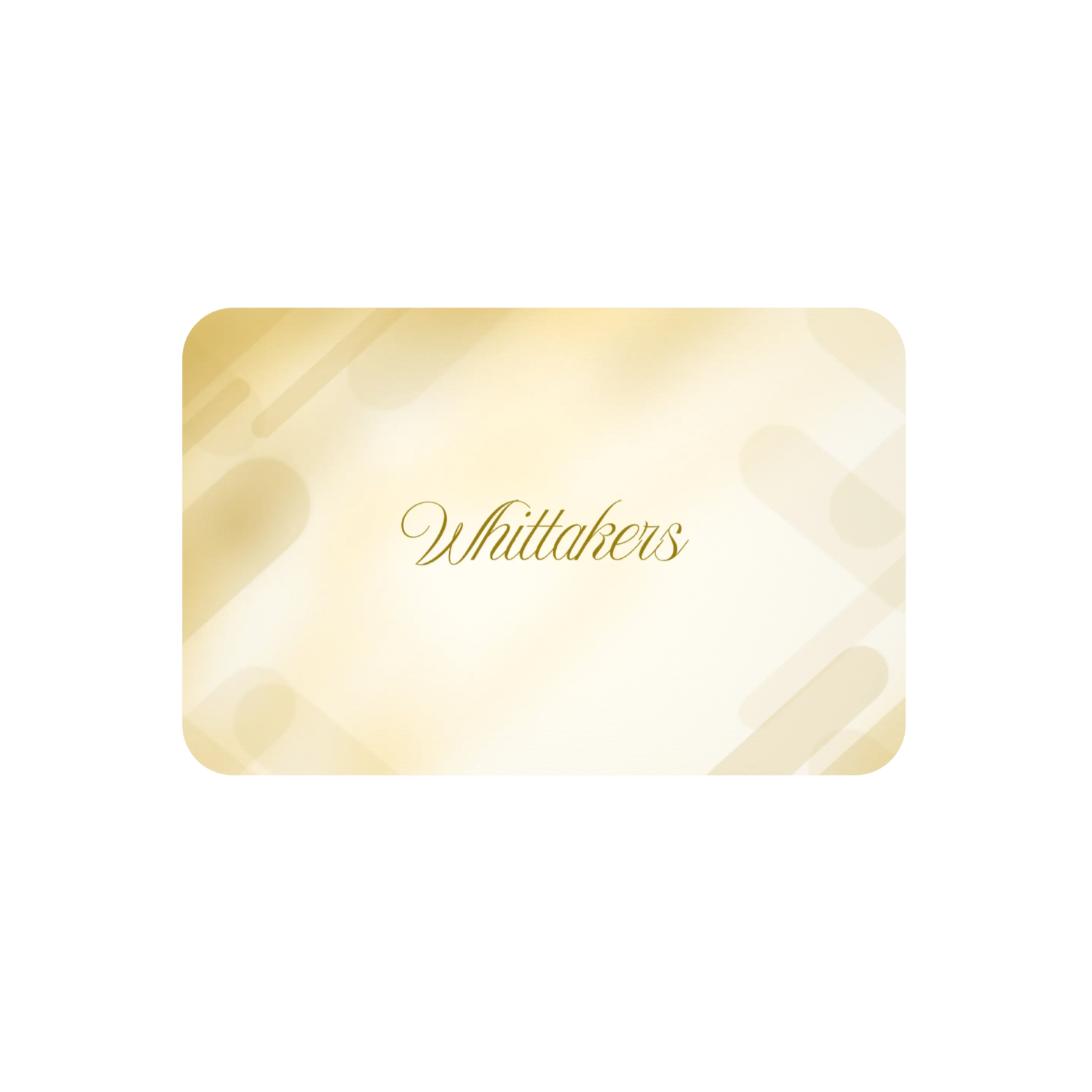 Whittaker's Bullion Collector Card